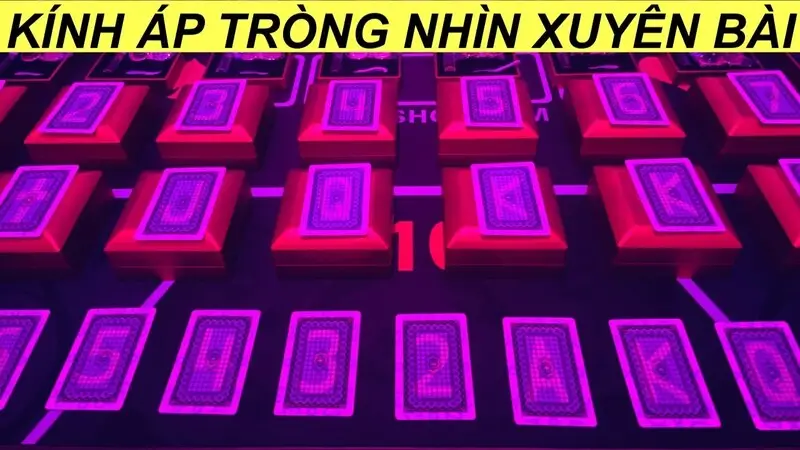 Kính áp tròng nhìn xuyên bài